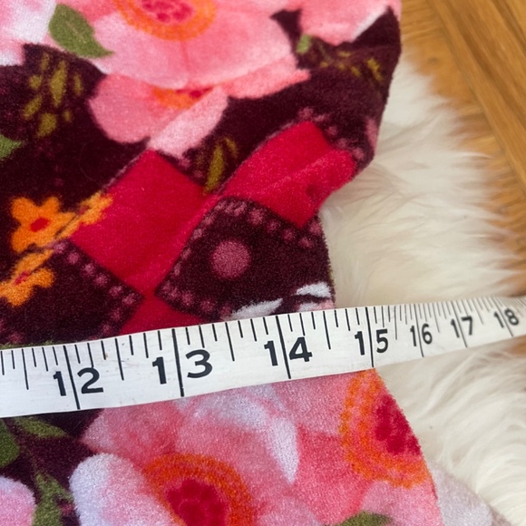 Vintage 70s Floral Maxi Dress – Boho Sleeveless Empire Waist - Picture 7 of 9